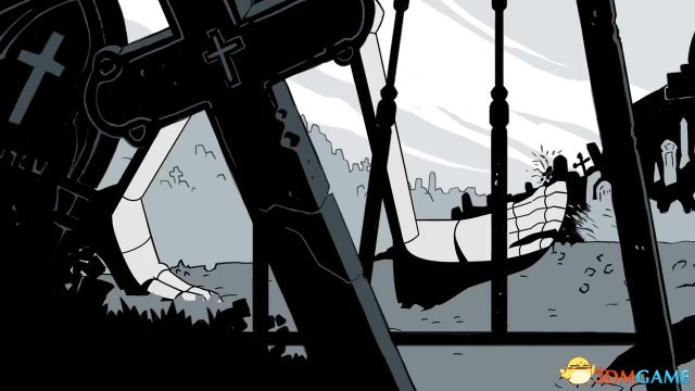 哥特风格Roguelike游戏《黑白墓地》登陆Steam