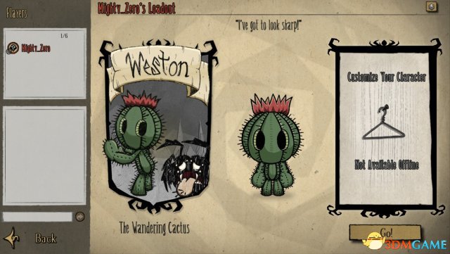 饥荒：联机版 流浪的仙人掌MOD