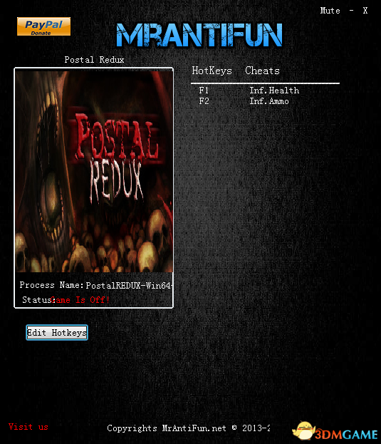 喋血街头：回归 v4.2.1两项修改器[MrAntiFun]
