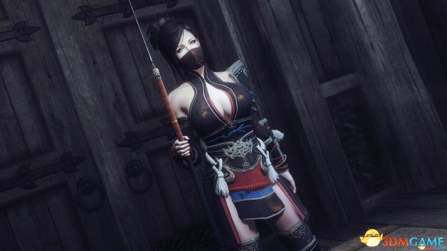 上古卷轴5 天刀黑衣女侠神威套装