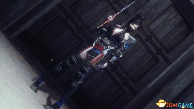 上古卷轴5 天刀黑衣女侠神威套装