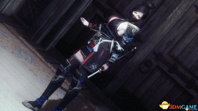 上古卷轴5 天刀黑衣女侠神威套装