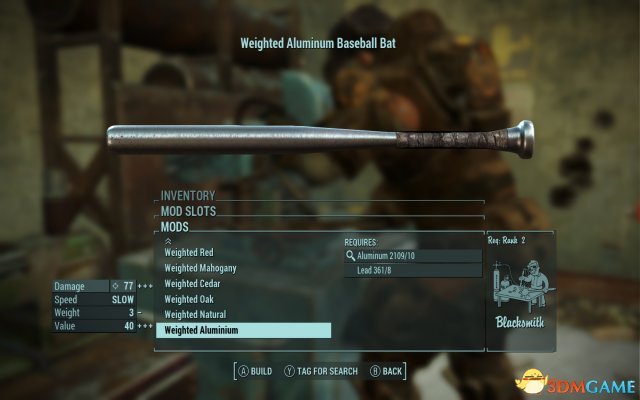 辐射4 更多可改装的棒球棍MOD