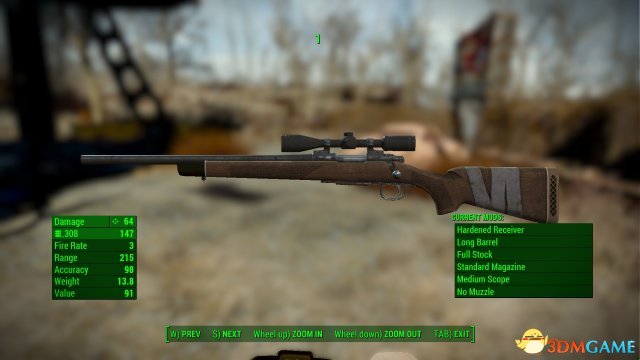 辐射4 传统风格的猎枪MOD