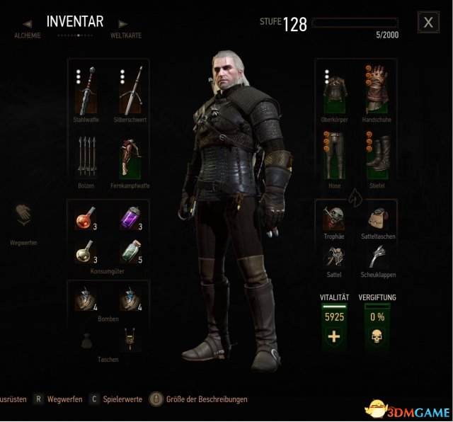 巫师3：狂猎 去除等级100限制