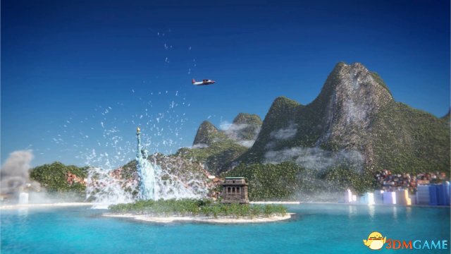 E3：《海岛大亨6》中文预告片 自由女神像空降海岛