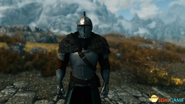 上古卷轴5:天际重制版 黑魂法汉铠甲MOD