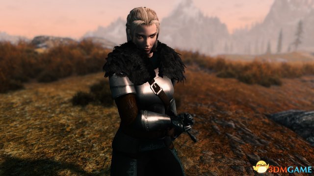 上古卷轴5:天际重制版 黑魂法汉铠甲MOD