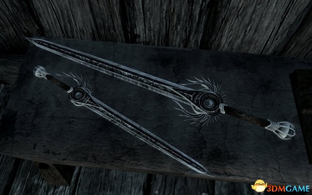 上古卷轴5 真实材质银剑