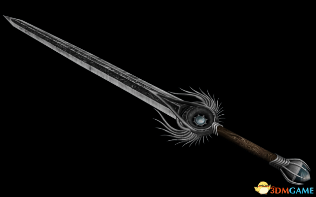 上古卷轴5 真实材质银剑