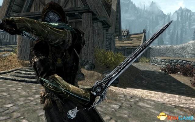 上古卷轴5 真实材质银剑