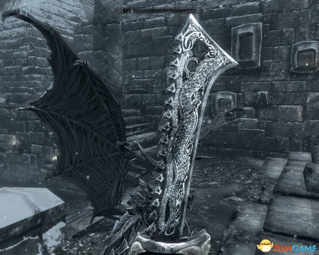 上古卷轴5 古恶魔破坏锯齿剑mod