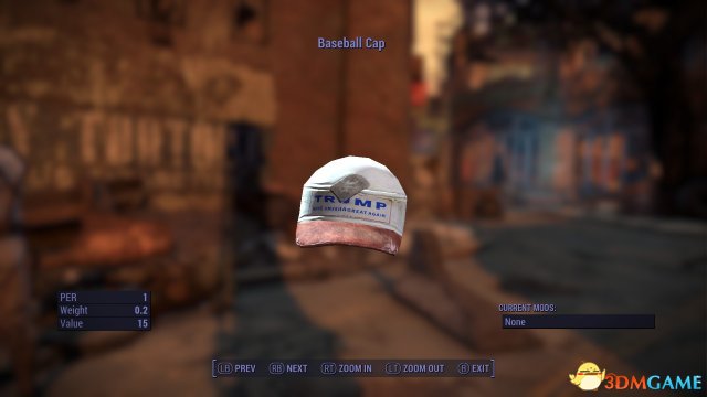 辐射4 不一样的棒球帽MOD
