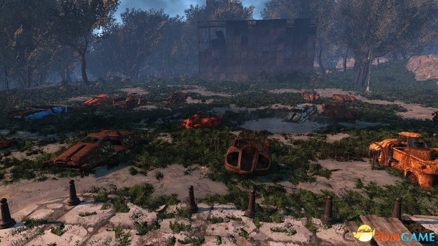 辐射4 更少的草地MOD