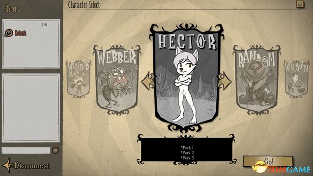 饥荒：联机版 白狐狸赫克托人物mod