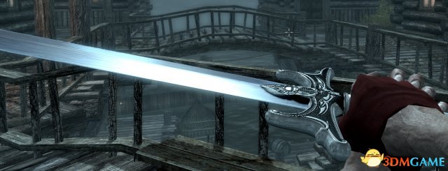 上古卷轴5 银质龙血大剑mod