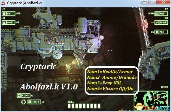 机甲大战 v1.09四项修改器