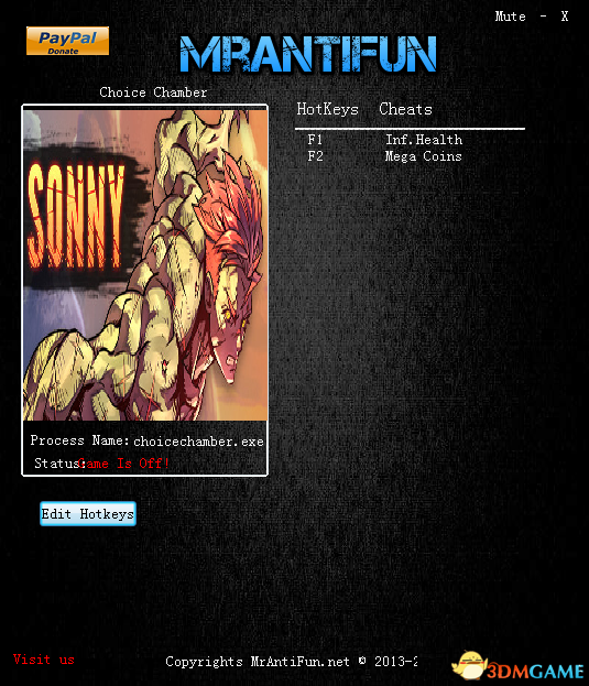 选择室 v06.27.2017两项修改器[MAF]