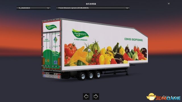 欧洲卡车模拟2 v1.27巨型双层拖车包mod