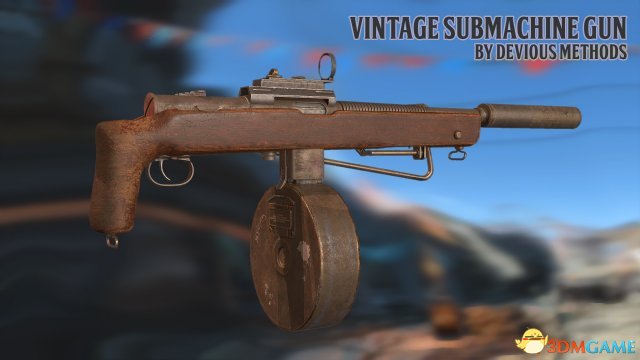 辐射4 老式冲锋枪MOD