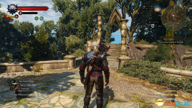 巫师3：狂猎 v1.31欧吉尔德剑鞘高清重制MOD