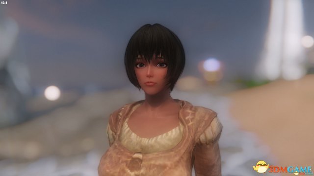 上古卷轴5 黑妞美颜红卫路人美化MOD