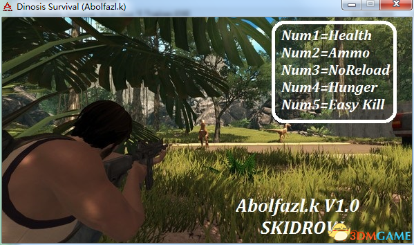 恐龙生存狩猎 v1.5五项修改器[Abolfazl.K]