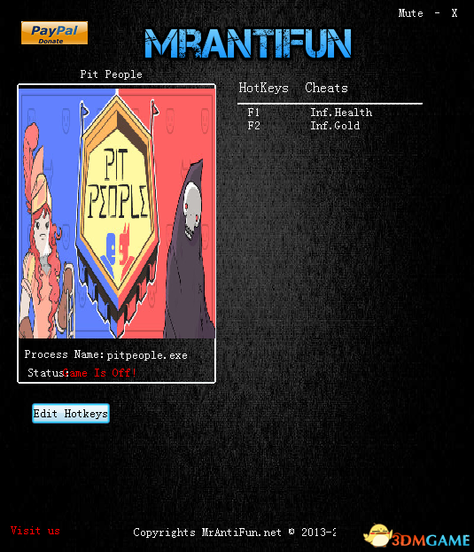 坑人 v4a无限钱无限血修改器[MrAntiFun]