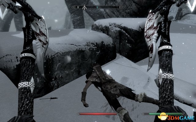 上古卷轴5 恐惧长刃斧武器MOD