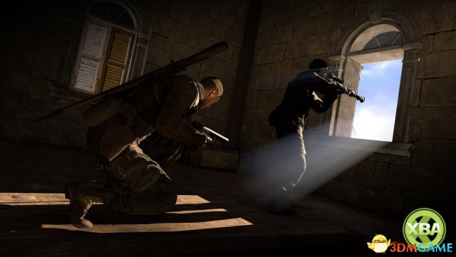 《狙击精英4》DLC死亡风暴第3章 杀入德国取人首级