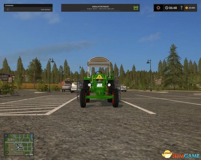模拟农场17 DEUTZ D40农用拖拉机MOD v1.1