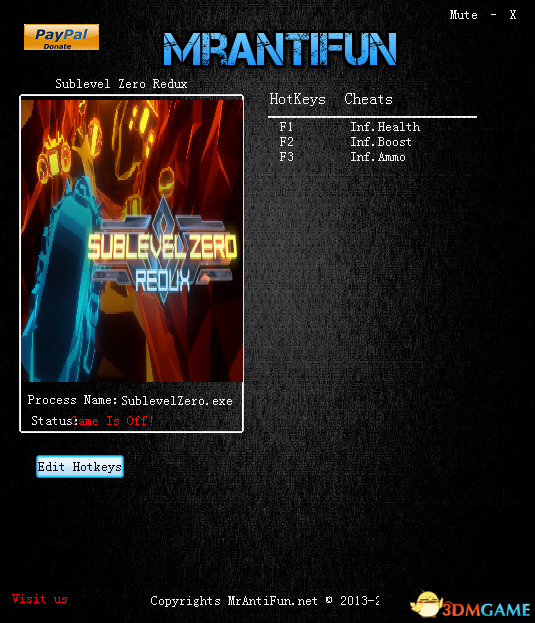 分层零终极版 v07.18.2017三项修改器[MrAntiFun]