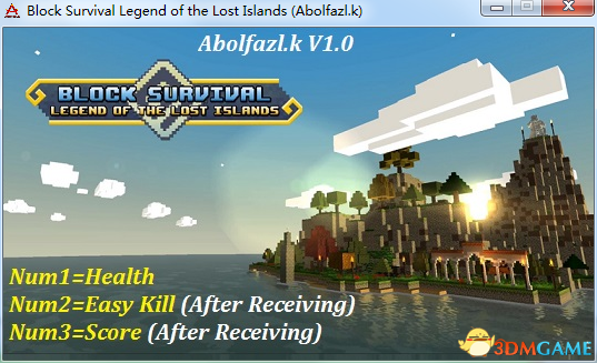 方块生存：失落岛屿传说 v1.0三项修改器[Abolfazl.k]