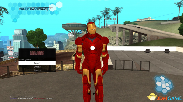 侠盗猎车：圣安地列斯 钢铁侠战衣智能管家老贾HUD