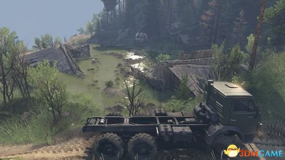 旋转轮胎 黑水峡谷地图MOD