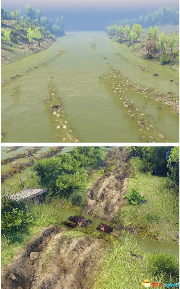 旋转轮胎 新版古道地图MOD