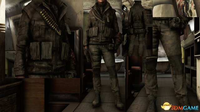 辐射4 反叛者迷彩服装包MOD