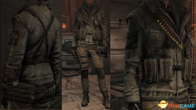 辐射4 反叛者迷彩服装包MOD