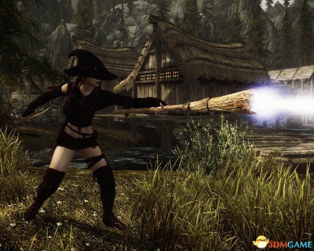 上古卷轴5 魔法飞行扫帚MOD