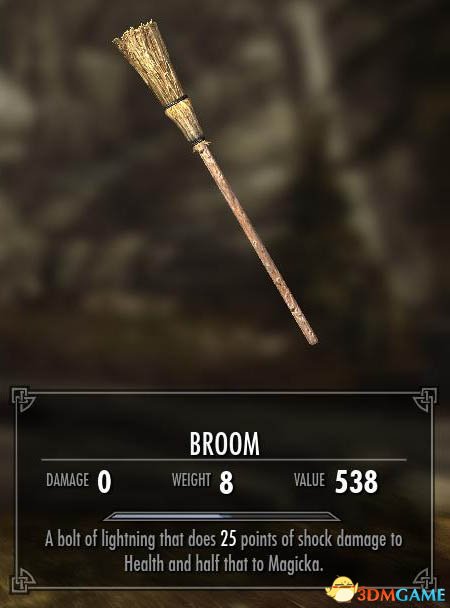 上古卷轴5 魔法飞行扫帚MOD