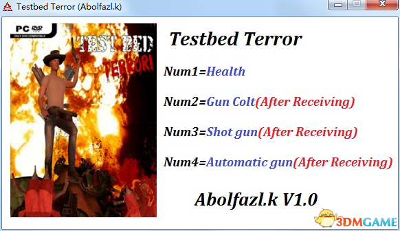 恐怖试验 v1.0四项修改器[Abolfazl.K]