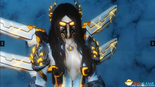 上古卷轴5：天际重制版 永恒闪耀荧光战斗服套装MOD