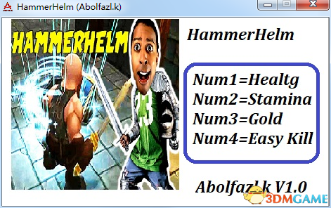 锤与盔 v0.3.04四项修改器[Abolfazl.k]