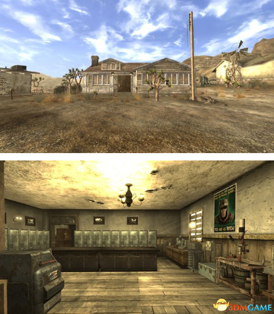 辐射:新维加斯 大型清泉镇住宅MOD