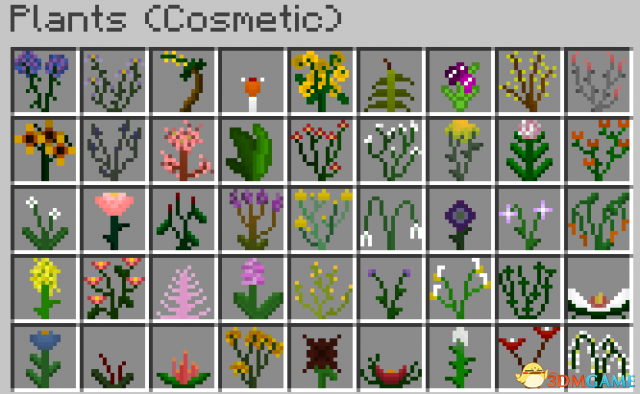 我的世界 v1.10.2花花草草MOD