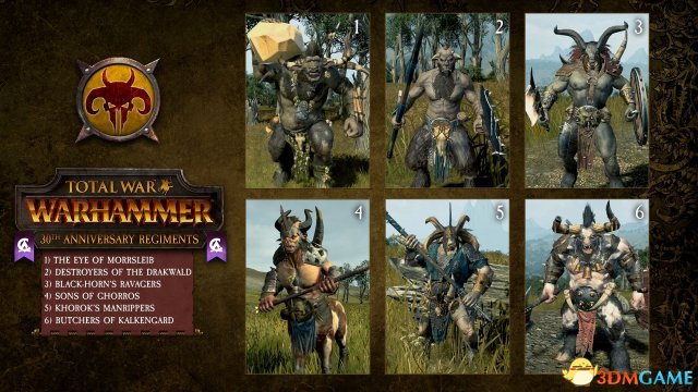 30周年！《全面战争：战锤》海量单位免费发布