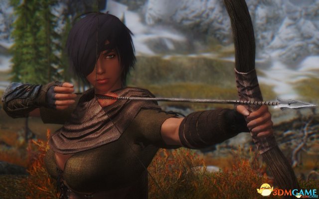 上古卷轴5 轻弓兵妹子Latria日语随从MOD