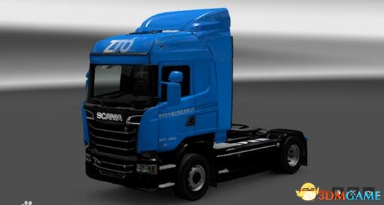 欧洲卡车模拟2 超写实中通快递卡车modv1.0