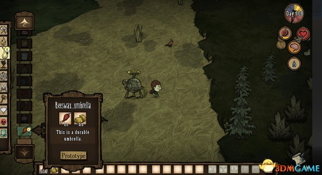 饥荒：联机版 蜂蜡伞MOD