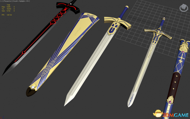 上古卷轴5 Saber武器合集MOD